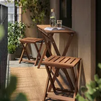 Набор мебели для террасы Ikea Nammaro 2 Дерево / Дерево / Дерево / Светло-коричневый photo 5