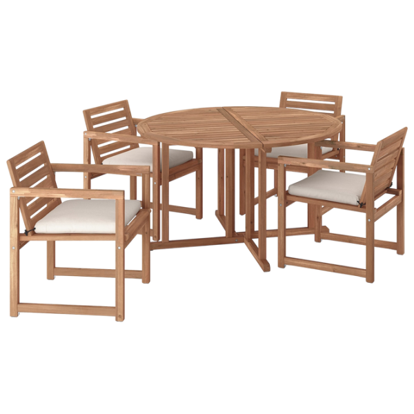 Set mobilă grădină Ikea Nammaro/Froson/Duvholmen Lemn / Lemn / Lemn / Light Brown photo 1 Set mobilă grădină Ikea Nammaro/Froson/Duvholmen Lemn / Lemn / Lemn / Light Brown photo 1