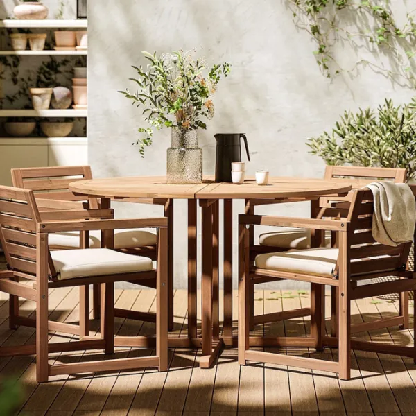 Set mobilă grădină Ikea Nammaro/Froson/Duvholmen Lemn / Lemn / Lemn / Light Brown photo 7 Set mobilă grădină Ikea Nammaro/Froson/Duvholmen Lemn / Lemn / Lemn / Light Brown photo 7