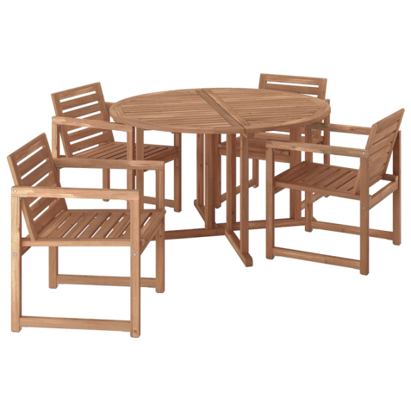 Set mobilă terasă Ikea Nammaro 130 Lemn / Lemn / Lemn / Light Brown photo 1 Set mobilă terasă Ikea Nammaro 130 Lemn / Lemn / Lemn / Light Brown photo 1