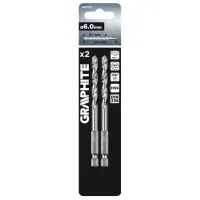 Set de burghie Graphite 54T711 Oțel photo 3