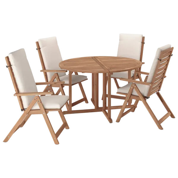 Set mobilă terasă Ikea Nammaro/Froson/Duvholmen Lemn / Lemn / Lemn / Light Brown photo 1 Set mobilă terasă Ikea Nammaro/Froson/Duvholmen Lemn / Lemn / Lemn / Light Brown photo 1