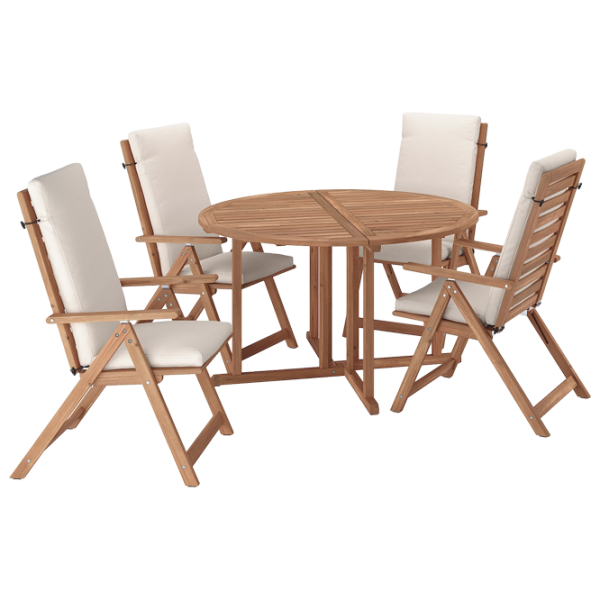 Set mobilă terasă Ikea Nammaro/Froson/Duvholmen Lemn / Lemn / Lemn / Light Brown photo 1 Set mobilă terasă Ikea Nammaro/Froson/Duvholmen Lemn / Lemn / Lemn / Light Brown photo 1