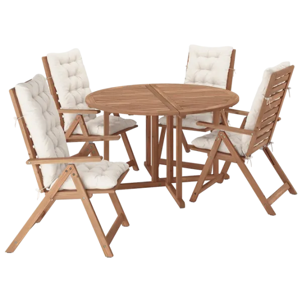 Set mobilă terasă Ikea Nammaro/Kuddarna Lemn / Lemn / Lemn / Light Brown photo 1 Set mobilă terasă Ikea Nammaro/Kuddarna Lemn / Lemn / Lemn / Light Brown photo 1