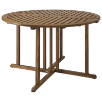 Set mobilă terasă Ikea Nammaro/Kuddarna Lemn / Lemn / Lemn / Light Brown photo 2
