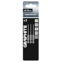 Set de burghie Graphite 54T700 Oțel photo 2