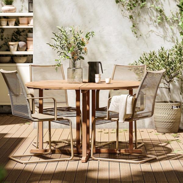 Set mobilă terasă Ikea Nammaro/Vasman Lemn / Lemn / Lemn / Light Brown photo 4 Set mobilă terasă Ikea Nammaro/Vasman Lemn / Lemn / Lemn / Light Brown photo 4