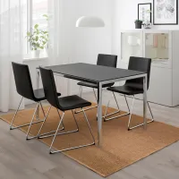Кухонный стол зафиксированный Ikea Torsby LDSP/ Серый photo 2