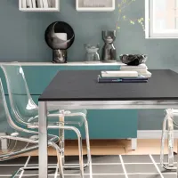 Кухонный стол зафиксированный Ikea Torsby LDSP/ Серый photo 4