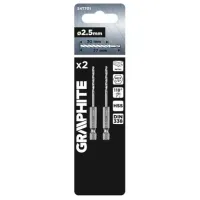 Set de burghie Graphite 54T701 Oțel photo 3