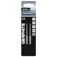 Set de burghie Graphite 54T703 Oțel photo 2