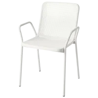 Set mobilă terasă Ikea Torparo Metal / Plastic / Plastic / White photo 3