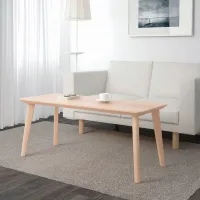Кухонный стол зафиксированный Ikea Lisabo ДСП/ Дуб Сонома photo 2