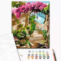 Pictură pe numere BrushMe Arca de flori BS53739 50 x 40 cm / Verticală photo 2