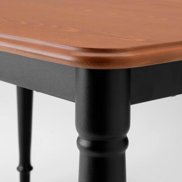 Кухонный стол зафиксированный Ikea Danderyd МДФ/ Коричневый photo 4