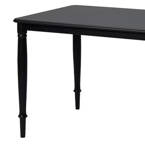Masă de bucătărie fixă Ikea Danderyd MDF/ Black photo 2
