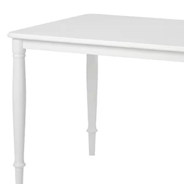 Masă de bucătărie fixă Ikea Danderyd MDF/ White photo 2