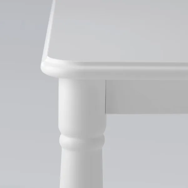 Masă de bucătărie fixă Ikea Danderyd MDF/ White photo 4