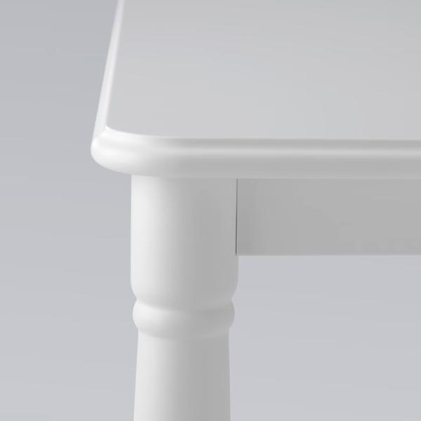 Masă de bucătărie fixă Ikea Danderyd MDF/ White photo 4