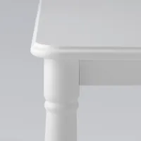 Masă de bucătărie fixă Ikea Danderyd MDF/ White photo 4