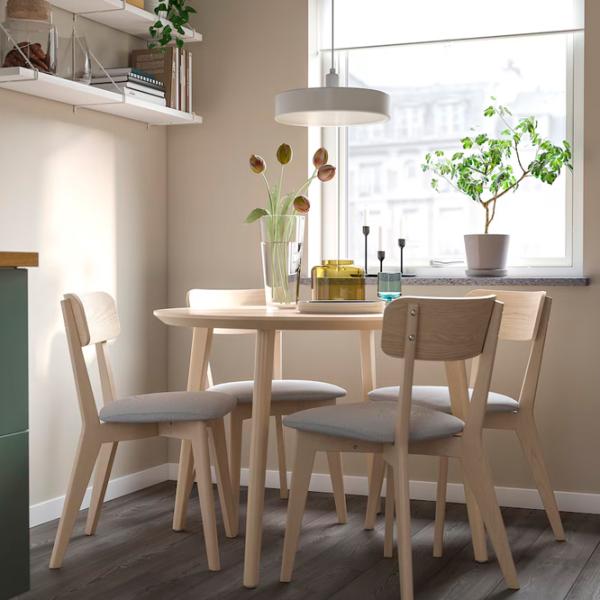 Masă de bucătărie fixă Ikea Lisabo PAL/ Stejar Sonoma photo 2