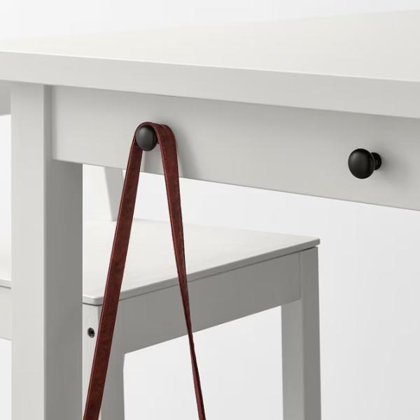 Masă de bucătărie fixă Ikea Nordviken MDF/ White photo 3