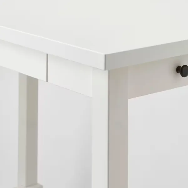 Masă de bucătărie fixă Ikea Nordviken MDF/ White photo 4