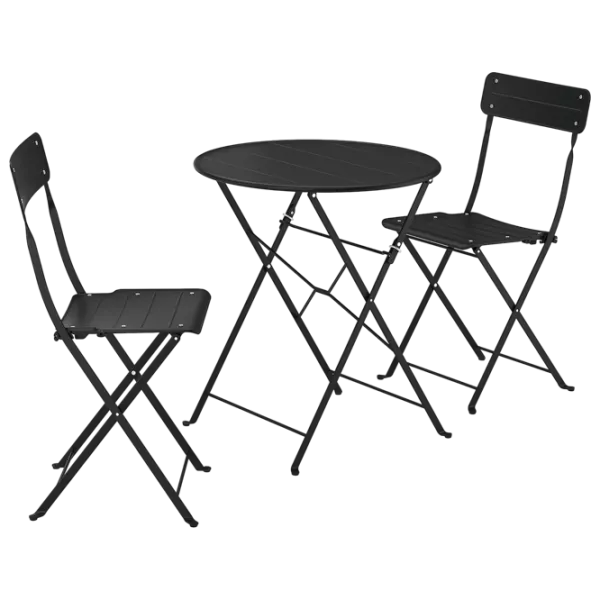 Set mobilă terasă Ikea Sundso Plastic / Plastic / Plastic / Black photo 1 Set mobilă terasă Ikea Sundso Plastic / Plastic / Plastic / Black photo 1