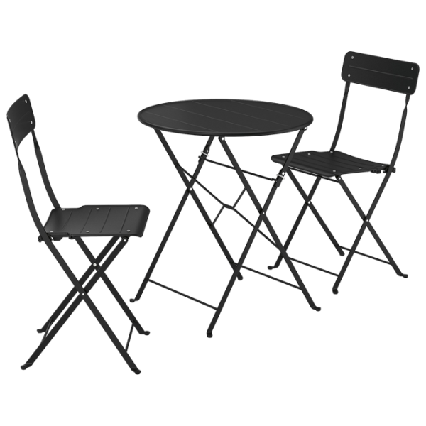 Set mobilă terasă Ikea Sundso Plastic / Plastic / Plastic / Black photo 1 Set mobilă terasă Ikea Sundso Plastic / Plastic / Plastic / Black photo 1