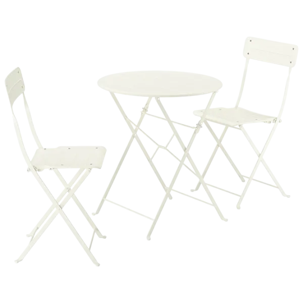 Set mobilă terasă Ikea Sundso Plastic / Plastic / Plastic / White photo 1 Set mobilă terasă Ikea Sundso Plastic / Plastic / Plastic / White photo 1