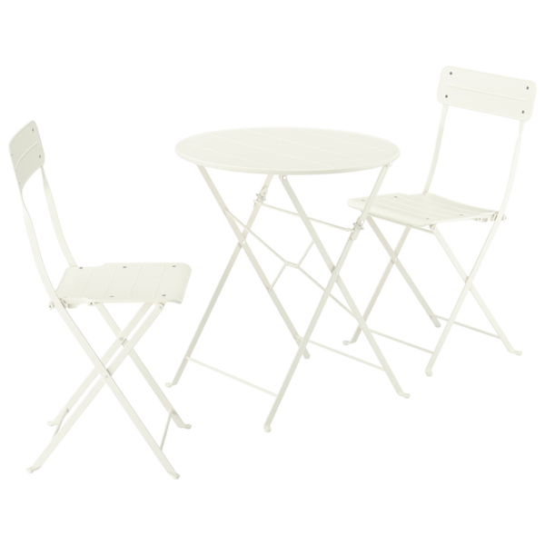 Set mobilă terasă Ikea Sundso Plastic / Plastic / Plastic / White photo 1 Set mobilă terasă Ikea Sundso Plastic / Plastic / Plastic / White photo 1