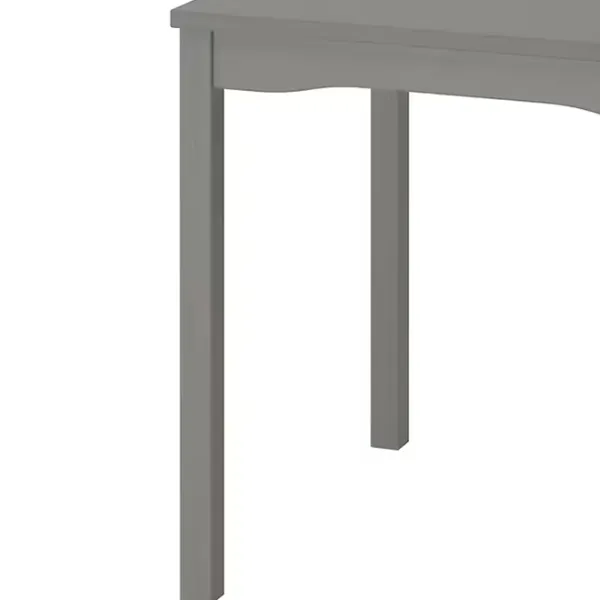 Кухонный стол зафиксированный Ikea Hauga ДСП/ Серый photo 4