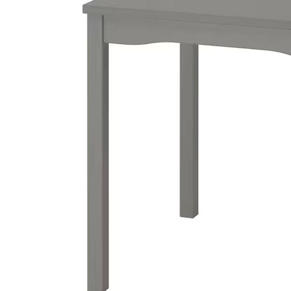 Кухонный стол зафиксированный Ikea Hauga ДСП/ Серый photo 4