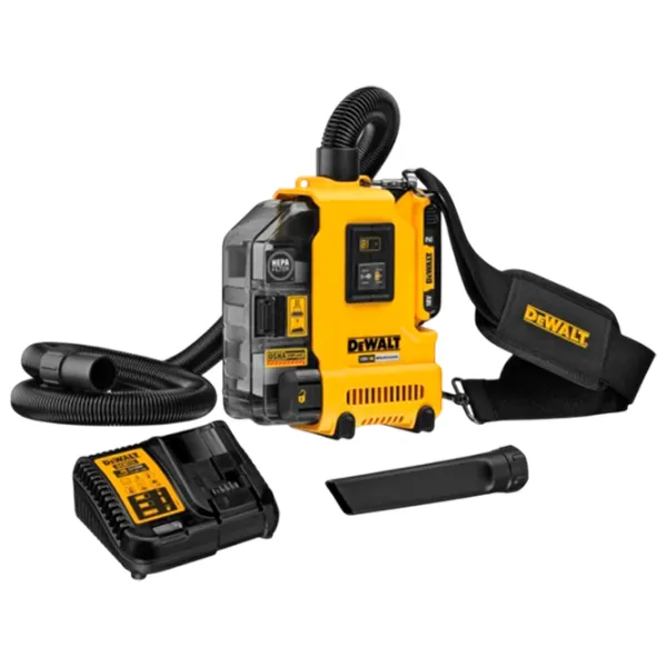 Промышленный пылесос Dewalt DWH161D1-QW  / Желтый photo 1