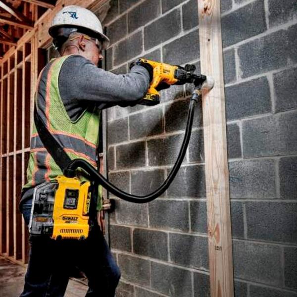 Промышленный пылесос Dewalt DWH161D1-QW  / Желтый photo 4