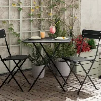 Набор мебели для террасы Ikea Sundso Металл / Металл / Металл / Antracite photo 6
