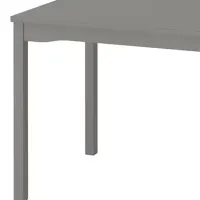 Кухонный стол зафиксированный Ikea Hauga ДСП/ Серый photo 3