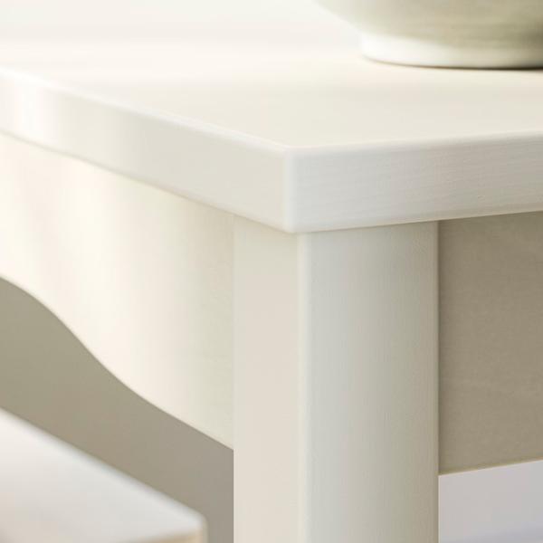 Masă de bucătărie fixă Ikea Hauga PAL/ White photo 4