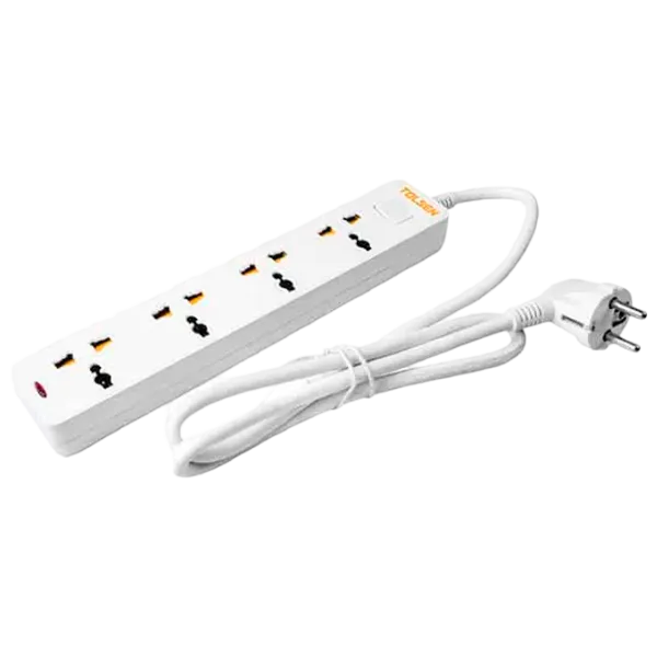 Prelungitor Tolsen 4P 3 m White photo 1