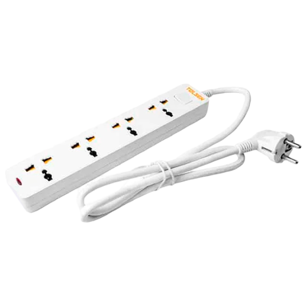 Prelungitor Tolsen 4P 3 m White photo 1