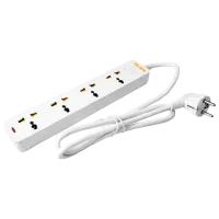 Prelungitor Tolsen 4P 3 m White