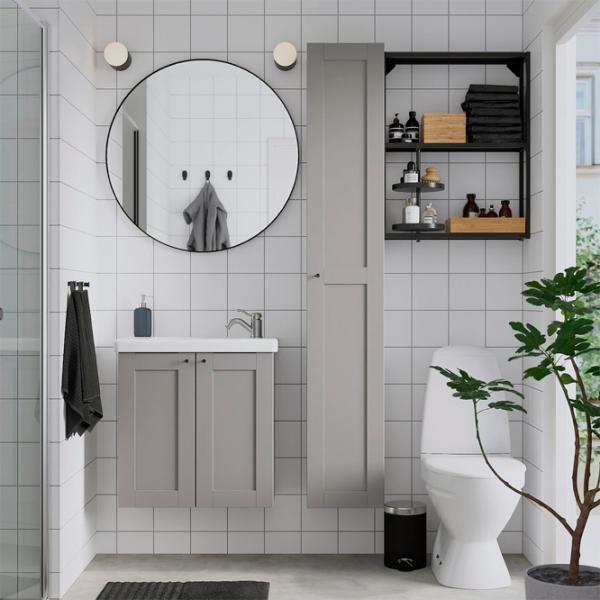 Зеркало для ванной Ikea Lindbyn  Стекло / Круглая photo 5 Зеркало для ванной Ikea Lindbyn  Стекло / Круглая photo 5
