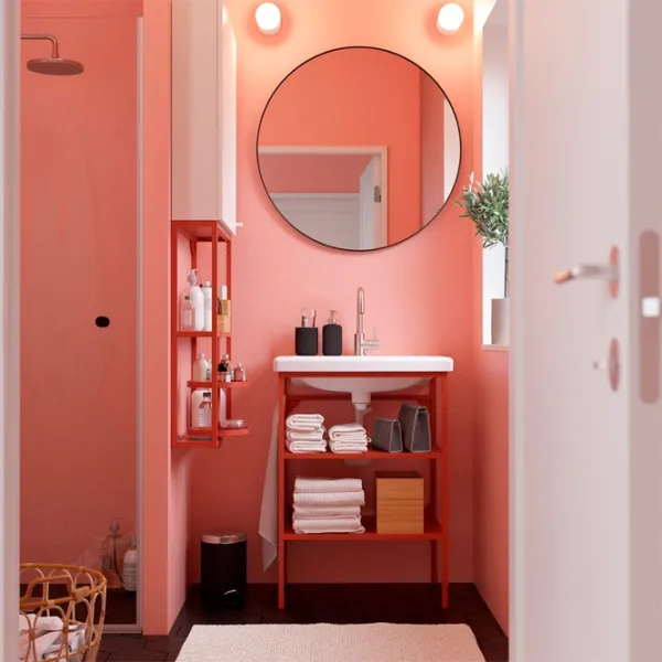 Зеркало для ванной Ikea Lindbyn  Стекло / Круглая photo 6 Зеркало для ванной Ikea Lindbyn  Стекло / Круглая photo 6