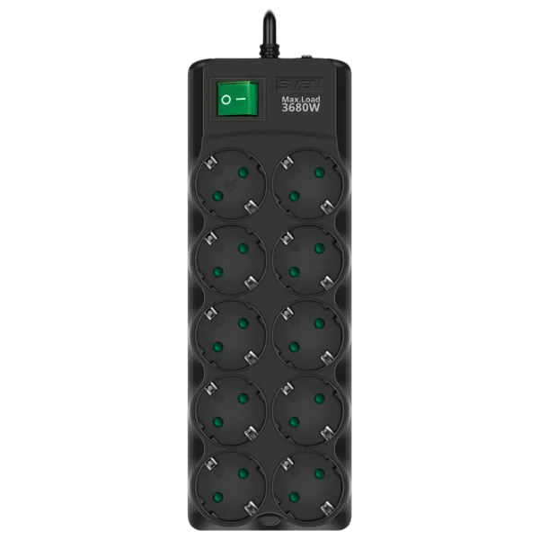 Prelungitor Sven SF-10E-16 1.8 m Black photo 2