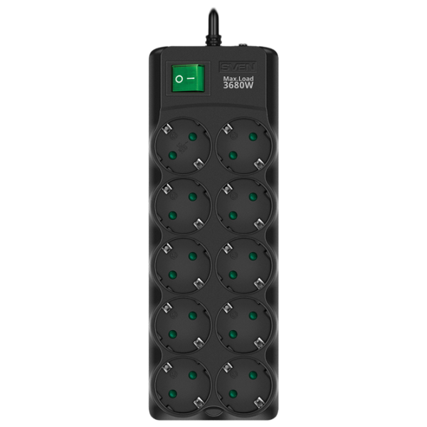 Prelungitor Sven SF-10E-16 1.8 m Black photo 2