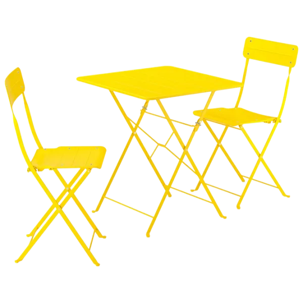 Набор мебели для террасы Ikea Sundso Металл / Металл / Металл / Желтый photo 1 Набор мебели для террасы Ikea Sundso Металл / Металл / Металл / Желтый photo 1