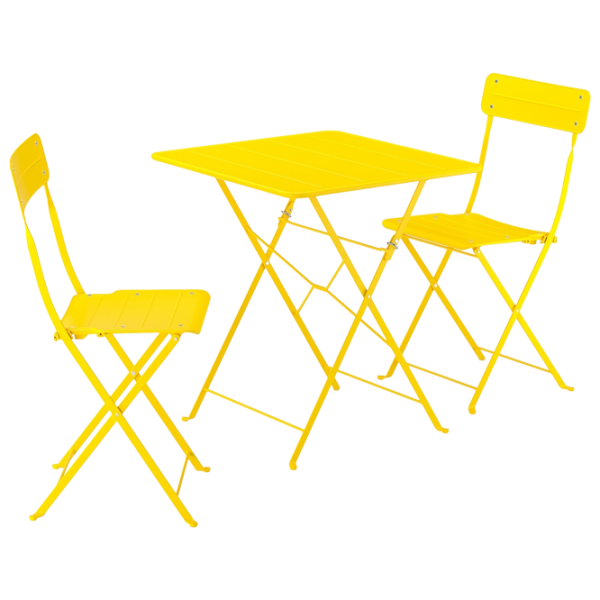 Набор мебели для террасы Ikea Sundso Металл / Металл / Металл / Желтый photo 1 Набор мебели для террасы Ikea Sundso Металл / Металл / Металл / Желтый photo 1