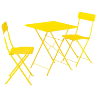 Набор мебели для террасы Ikea Sundso Металл / Металл / Металл / Желтый