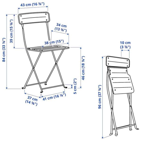 Набор мебели для террасы Ikea Sundso Металл / Металл / Металл / Желтый photo 5 Набор мебели для террасы Ikea Sundso Металл / Металл / Металл / Желтый photo 5