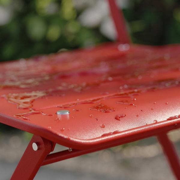 Set mobilă terasă Ikea Sundso Metal / Metal / Metal / Red photo 6 Set mobilă terasă Ikea Sundso Metal / Metal / Metal / Red photo 6